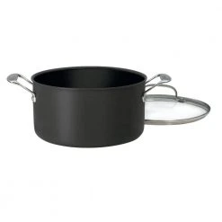 Chef's Classic 6 Qt. Hard Anodized Stockpot with Cover by Cuisinart