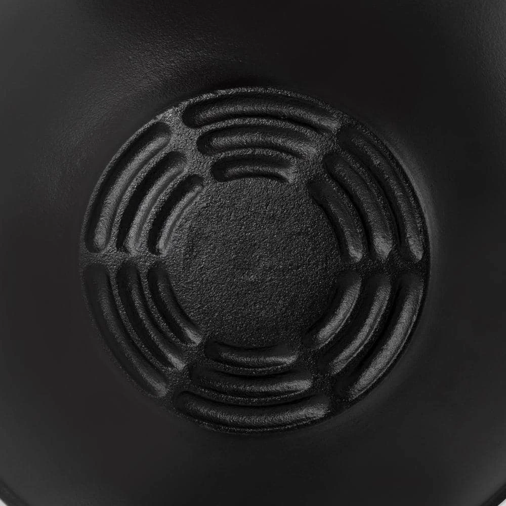 12 in. Cast Iron Wok by ExcelSteel - Image 4