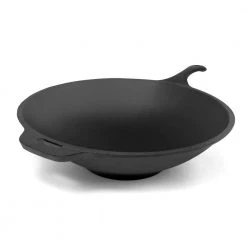 12 in. Cast Iron Wok by ExcelSteel
