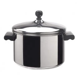 Classic Series 4 qt. Stainless Steel Sauce Pot with Lid by Farberware