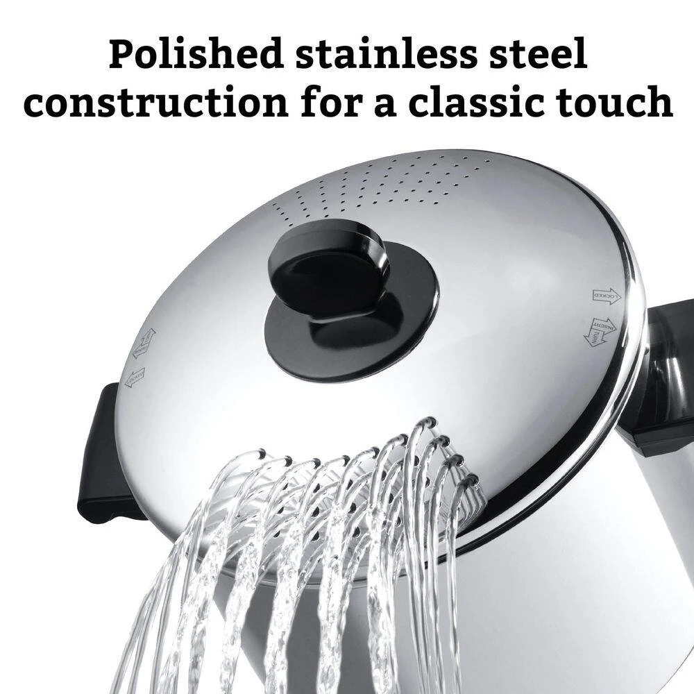 Classic Series 8 qt. Stainless Steel Stock Pot with Lid by Farberware - Image 7