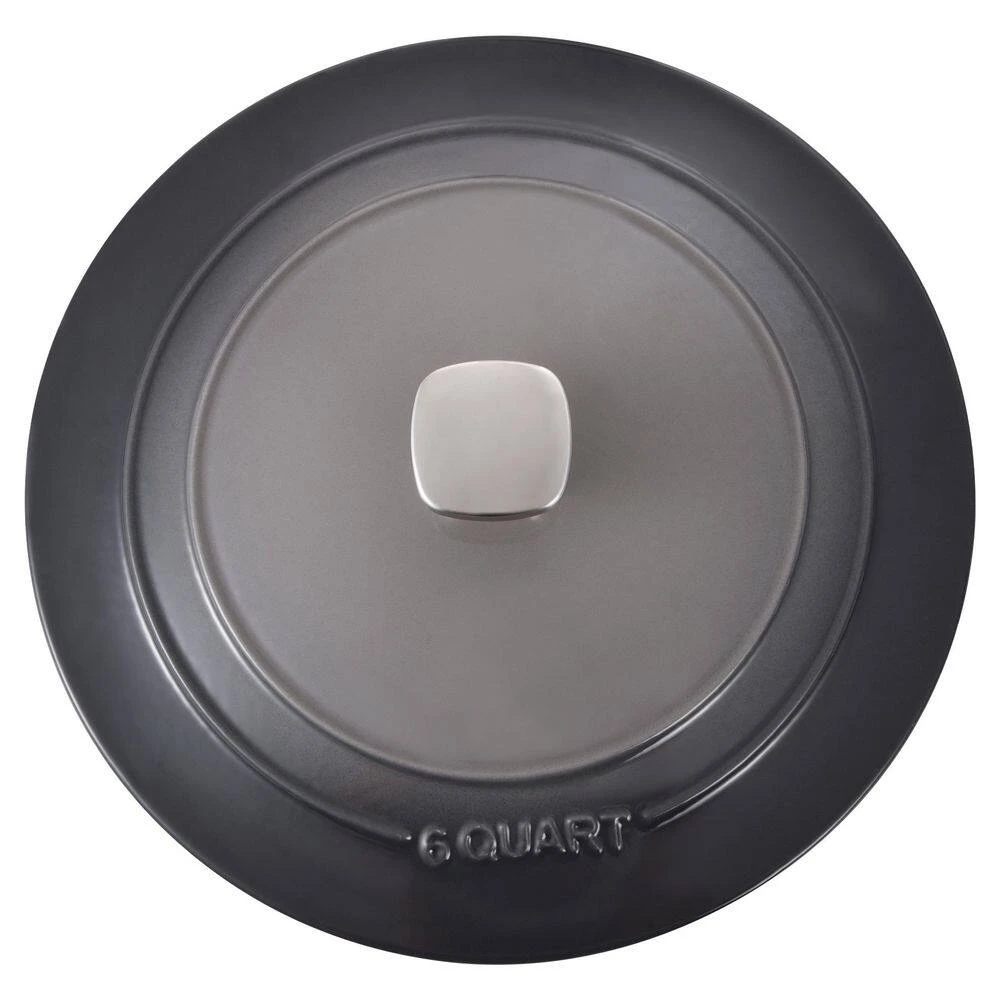 6 qt. Cast iron Dutch Oven with Lid by MasterPRO - Image 7