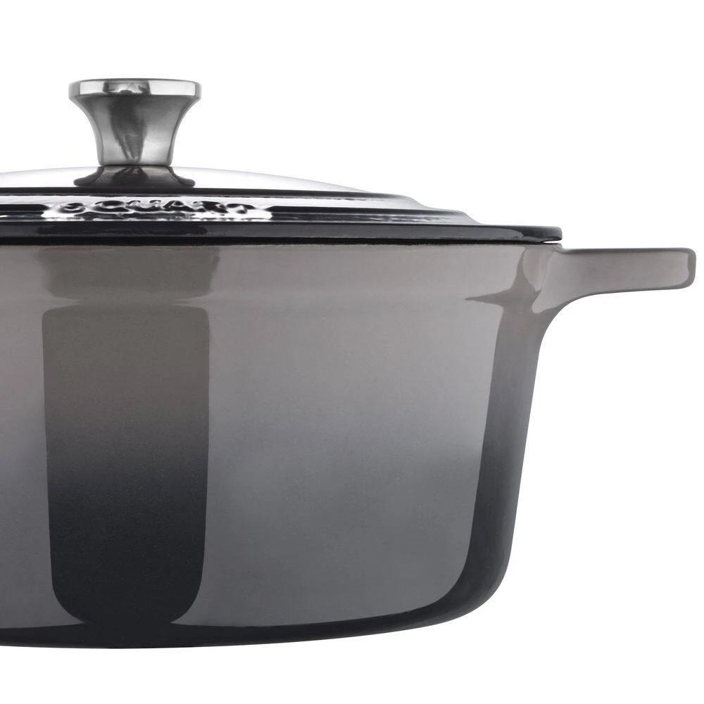 6 qt. Cast iron Dutch Oven with Lid by MasterPRO - Image 5