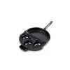 Non-Stick Carbon Steel Omelette Pan with Egg Poacher Set by Fox Run