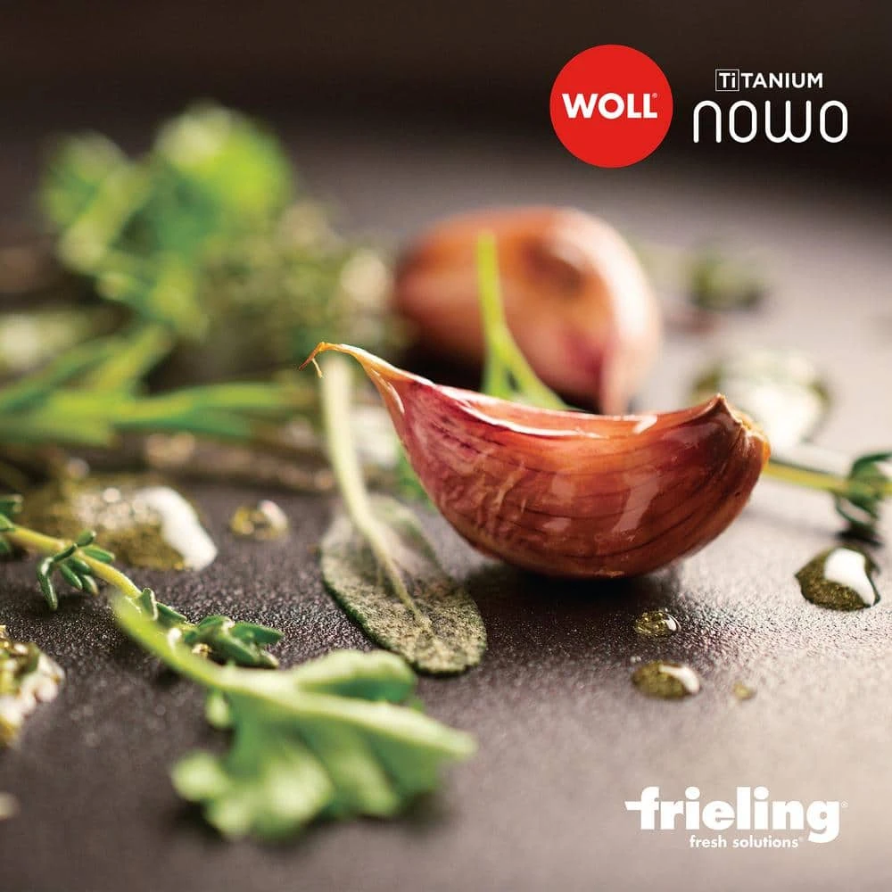 Woll Nowo 12.5 in. Wok with 2-Side Handles and Lid by Frieling - Image 4