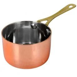 Rembrandt 1 qt. Aluminum Sauce Pan in Copper by Gibson Home