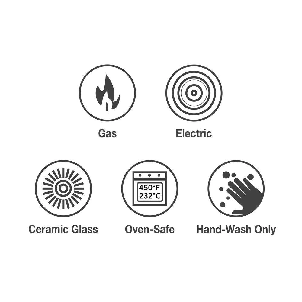 Gourmet 10 in. Enameled Cast Iron Skillet in Gradated Cobalt with Lid by Tramontina - Image 7