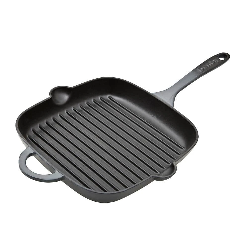 Halo Cast Iron Griddle Pan with Grip Handle by Denby