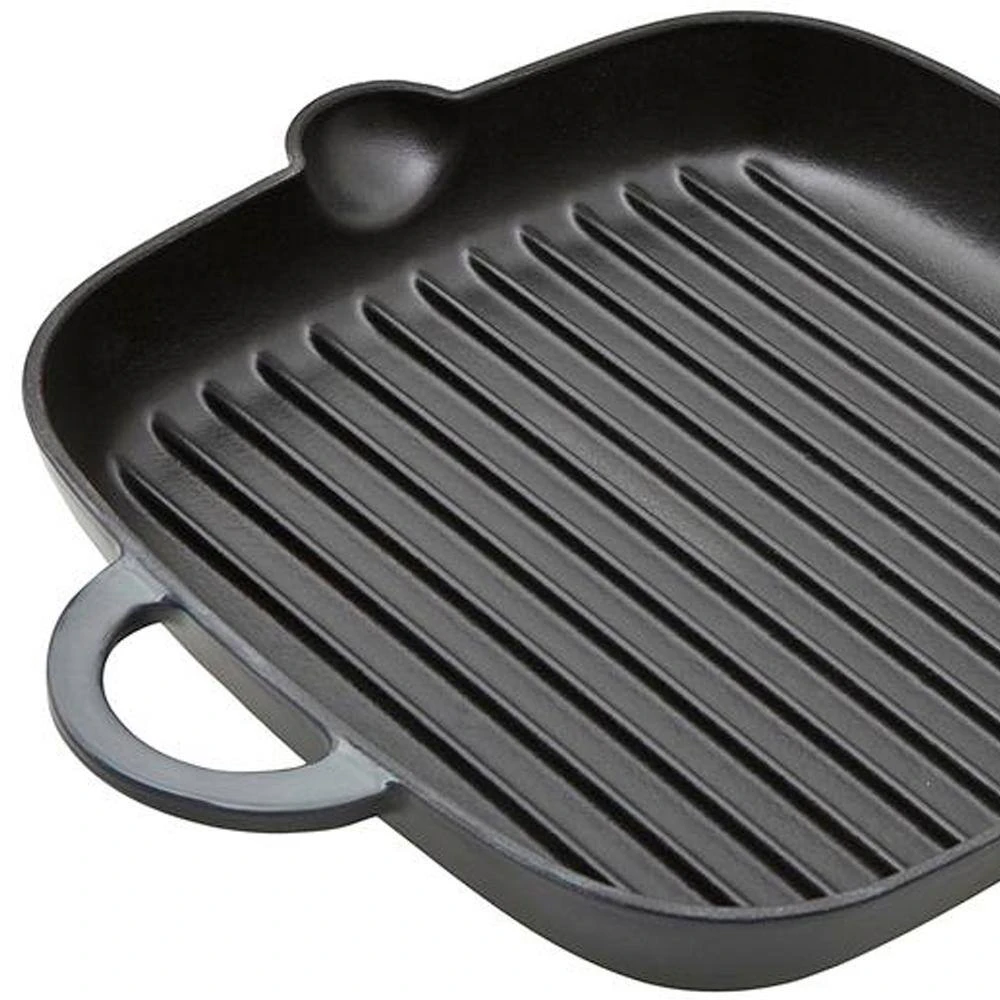 Halo Cast Iron Griddle Pan with Grip Handle by Denby - Image 2