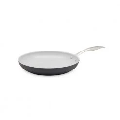 Classic Pro 12 in. Hard-Anodized Aluminum Ceramic Nonstick Frying Pan in Gray by GreenLife