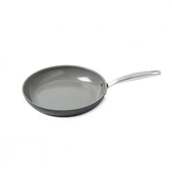Chatham 10 in. Hard-Anodized Aluminum Ceramic Nonstick Frying Pan in Gray by GreenPan