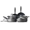 Good Grips 10-Piece Hard-Anodized Aluminum Nonstick Cookware Set in Gray by OXO