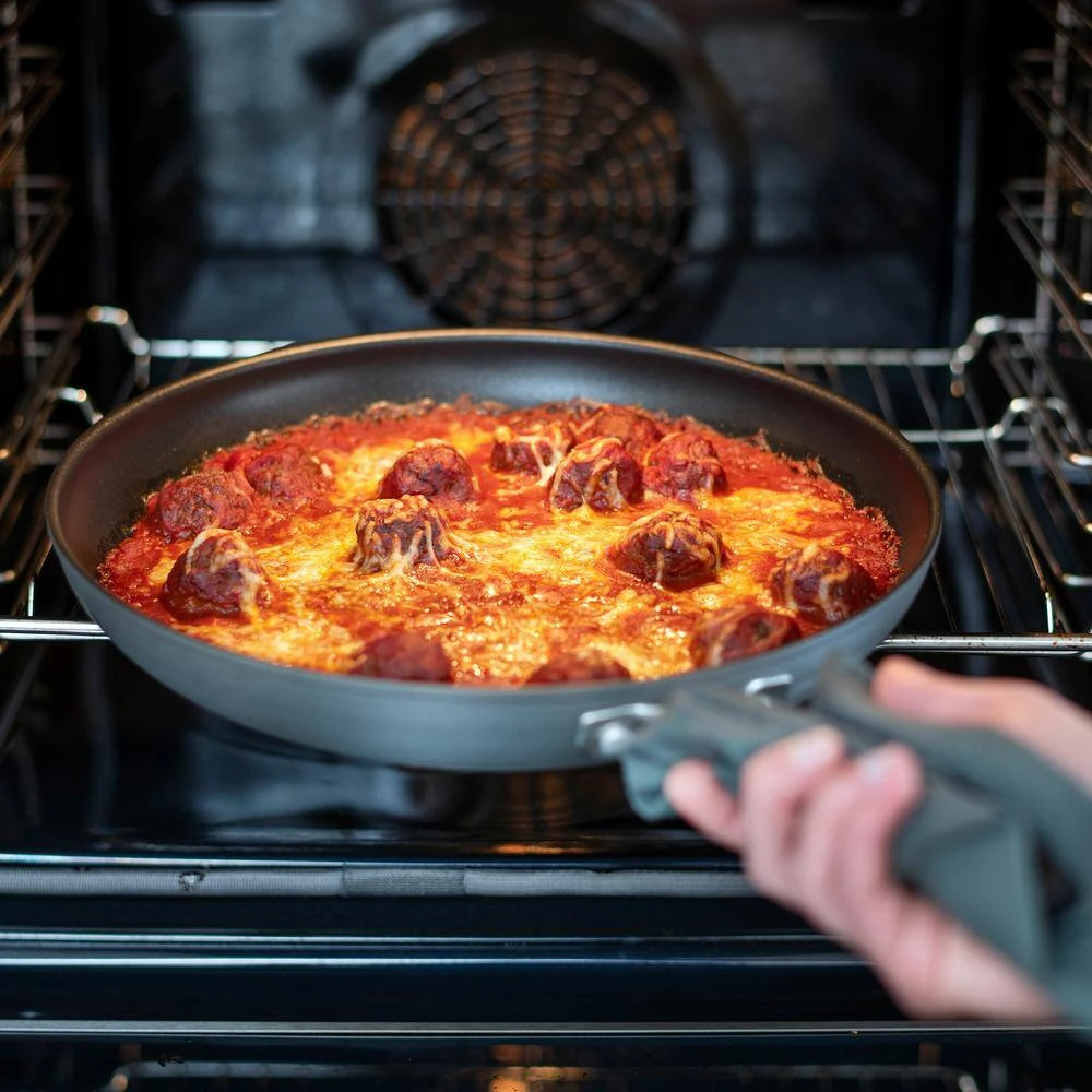 Good Grips 10 in. Hard-Anodized Aluminum Nonstick Frying Pan in Gray by OXO - Image 5