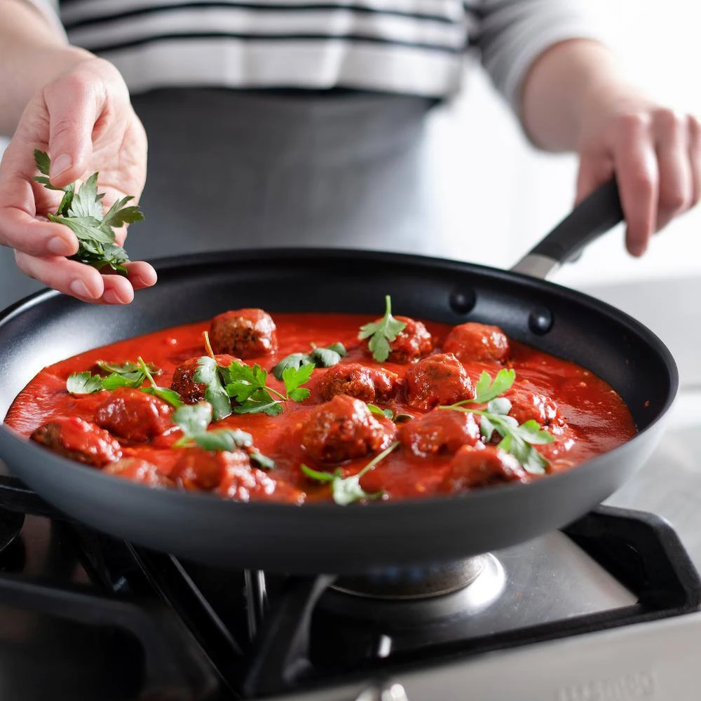 Good Grips 10 in. Hard-Anodized Aluminum Nonstick Frying Pan in Gray by OXO - Image 2