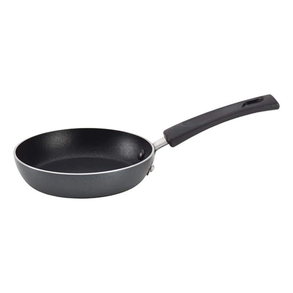 4.5 in. Ceramic Nonstick Mini Frying Pan in Gray by T-fal