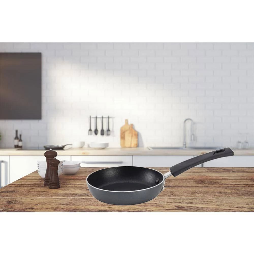 4.5 in. Ceramic Nonstick Mini Frying Pan in Gray by T-fal - Image 2
