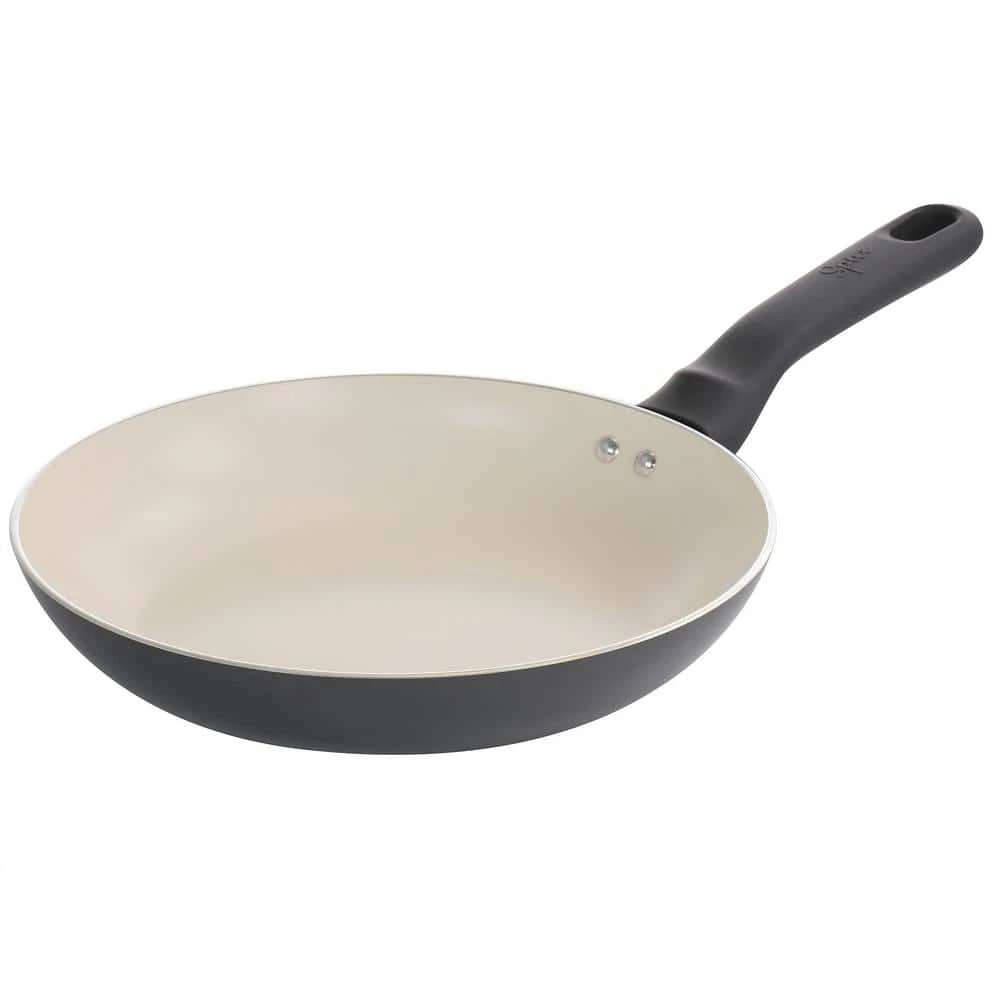 Savory Saffron 16-Piece Ceramic Nonstick Cookware Set in Grey by Spice BY TIA MOWRY - Image 8