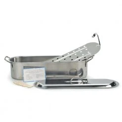 Endurance 4-Piece 18 in. Fish Poacher Set with Lid by RSVP International