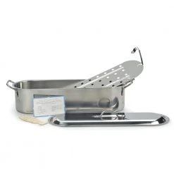 Endurance 4-Piece 20 in. Fish Poacher Set with Lid by RSVP International