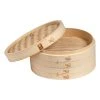 Joyce Chen 12 in. Natural Bamboo 3-Tier Steamer Baskets by Honey-Can-Do