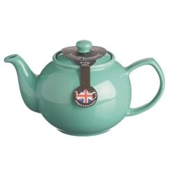 6-cup Jade Green Stoneware Teapot by PRICE & KENSINGTON