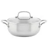 Casserole with Lid, 4-Quart, Brushed Stainless Steel by KitchenAid