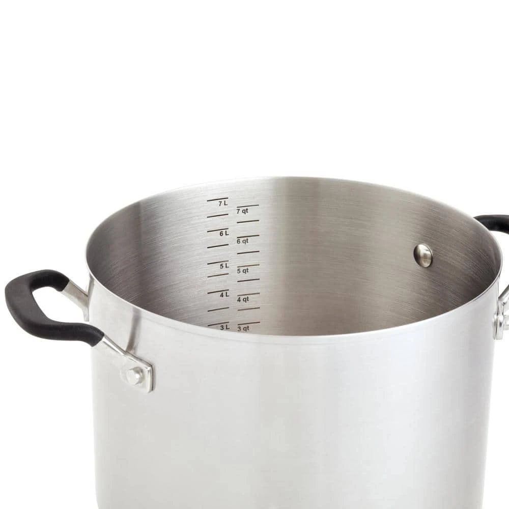 Stainless Steel, 8 qt. Stainless Steel Stock Pot in Silver with Lid by KitchenAid - Image 7