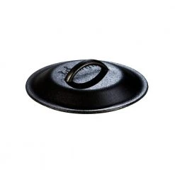 8 in. Lid for Cast Iron Skillet in Black by Lodge