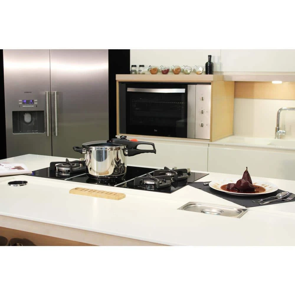 Practika Plus 6.3 Qt. Stainless Steel Stovetop Pressure Cookers by Magefesa - Image 6