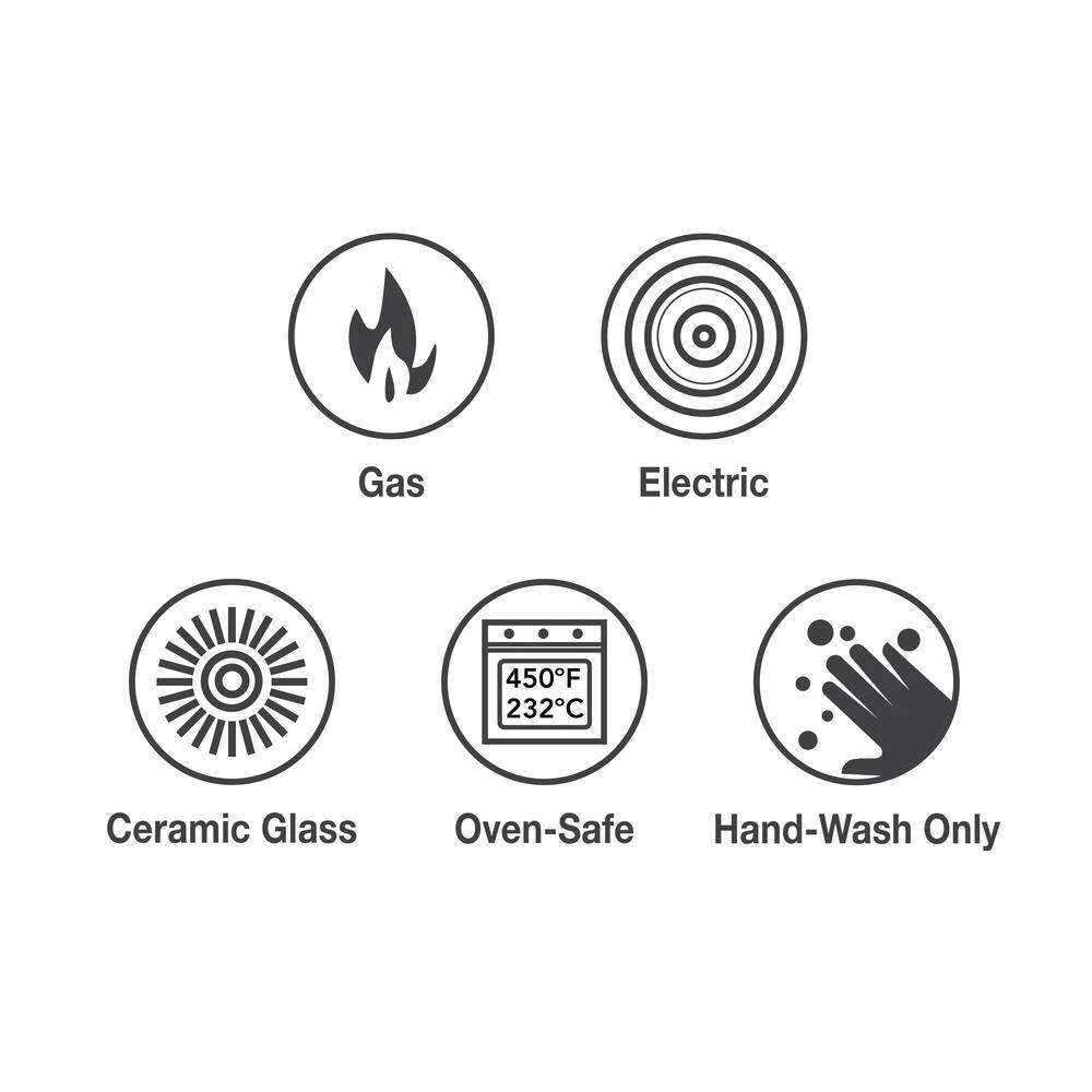 Prisma 7 qt. Enameled Cast Iron Covered Square Dutch Oven - Matte Gray by Tramontina - Image 10