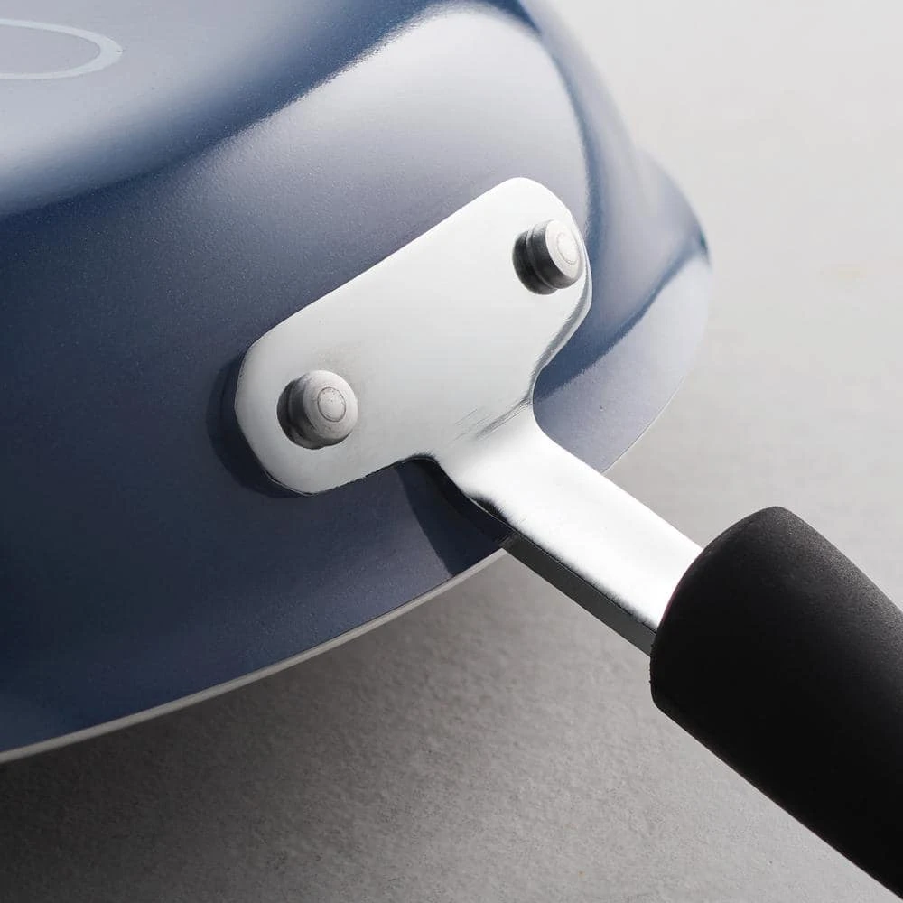 3-Piece Medium Blue Aluminum Nonstick Frying Pan Set by Tramontina - Image 6