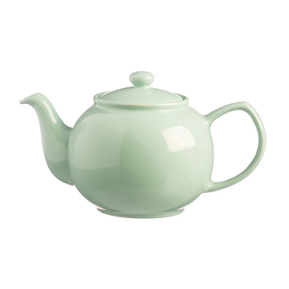 6-Cup Mint Stoneware Teapot by PRICE & KENSINGTON - Image 2