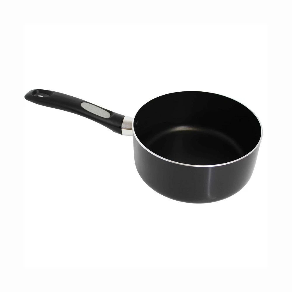1 qt. Aluminum Nonstick Sauce Pan in Black by Mirro - Image 3