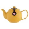 6-Cup Mustard Stoneware Teapot by PRICE & KENSINGTON
