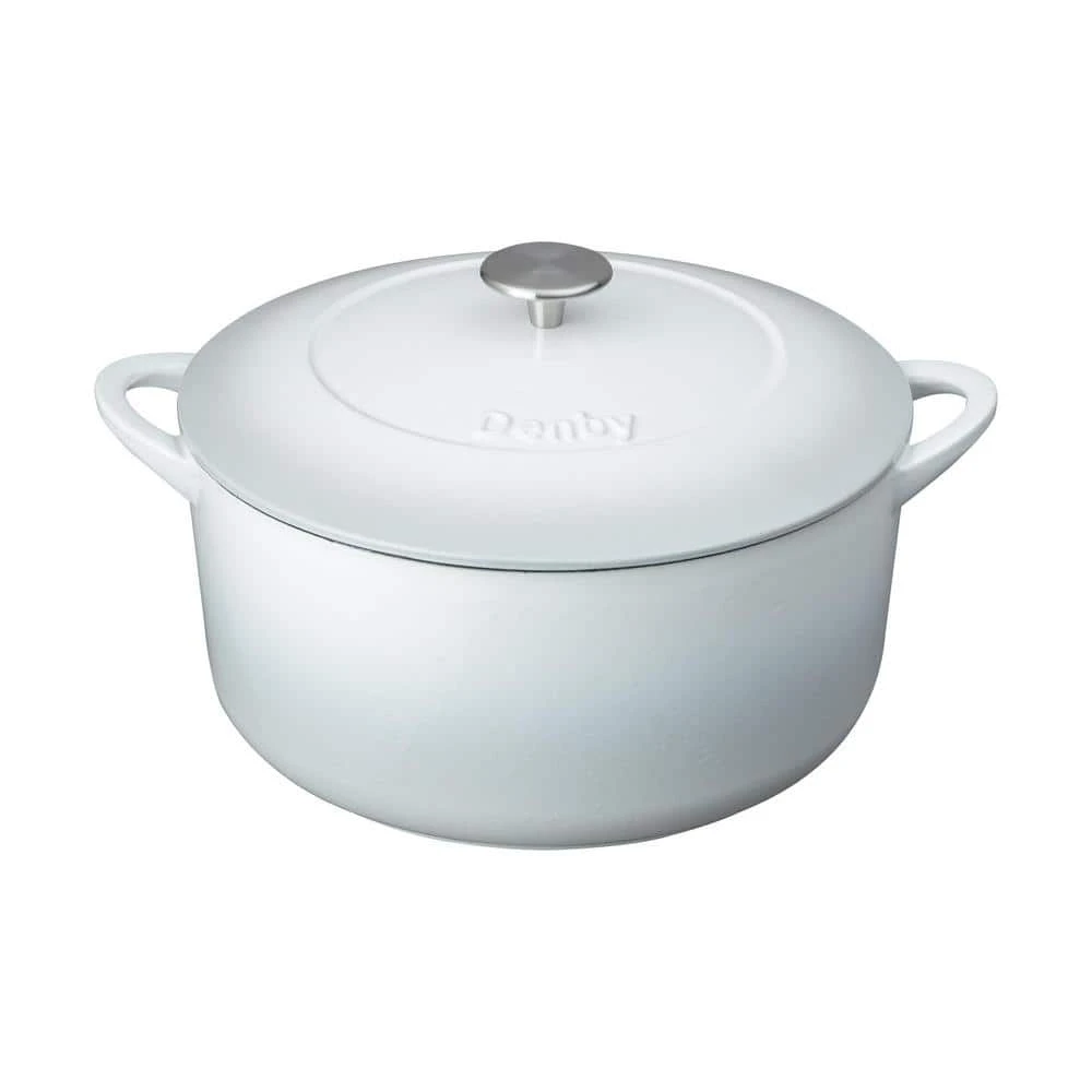 Natural Canvas Cast Iron 7qt Casserole by Denby