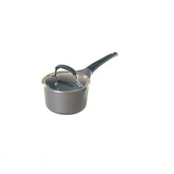 Pro Cast 1.5 qt. Cast Aluminum Nonstick Sauce Pot in Gray with Glass Lid by Nordic Ware