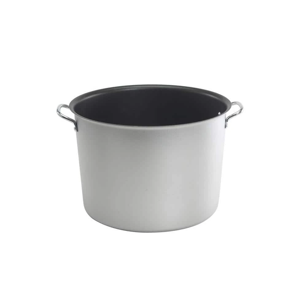 20 qt. Steel Nonstick Stock Pot in Stainless Steel by Nordic Ware