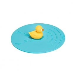 6.5" Silicone Food Topper with Rubber Duck by ONTOPZ