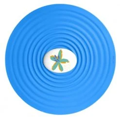 6.5" Silicone Food Topper with Flower Design Pebble by ONTOPZ