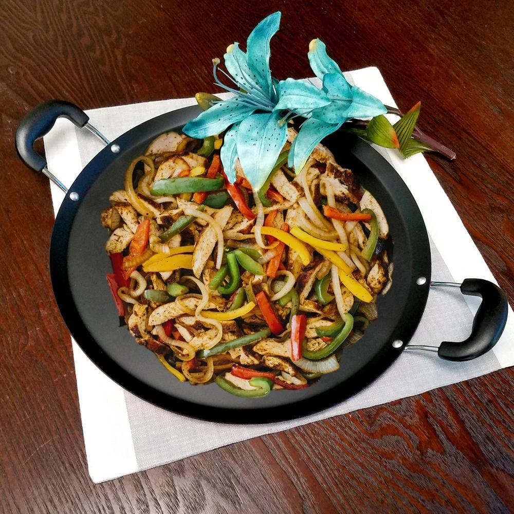 Zadora Carbon Steel Comal Pan with Handles by Oster Cocina - Image 4