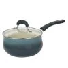 Corbett 3.1 Quart Nonstick Aluminum Blue Saucepan by Oster