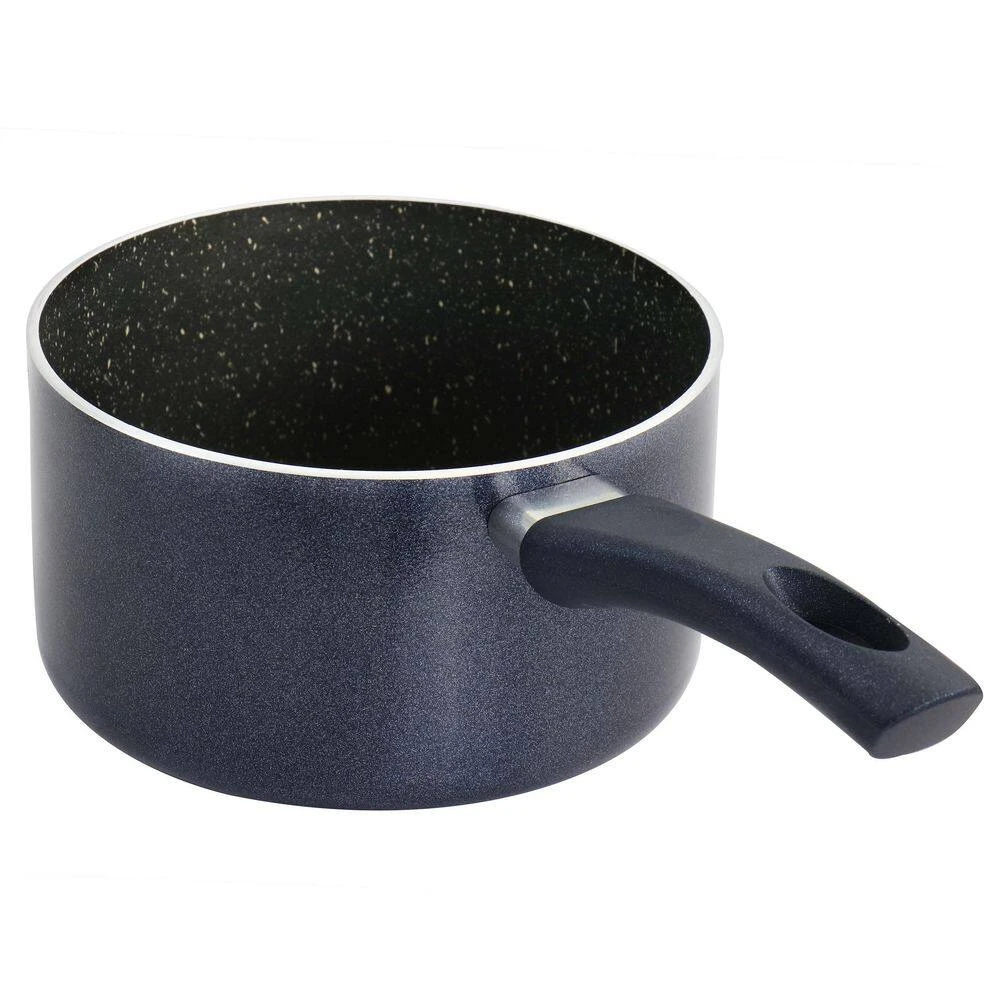 Anetta 1.5 qt. Aluminum Nonstick Saucepan in Navy Blue by Oster - Image 4