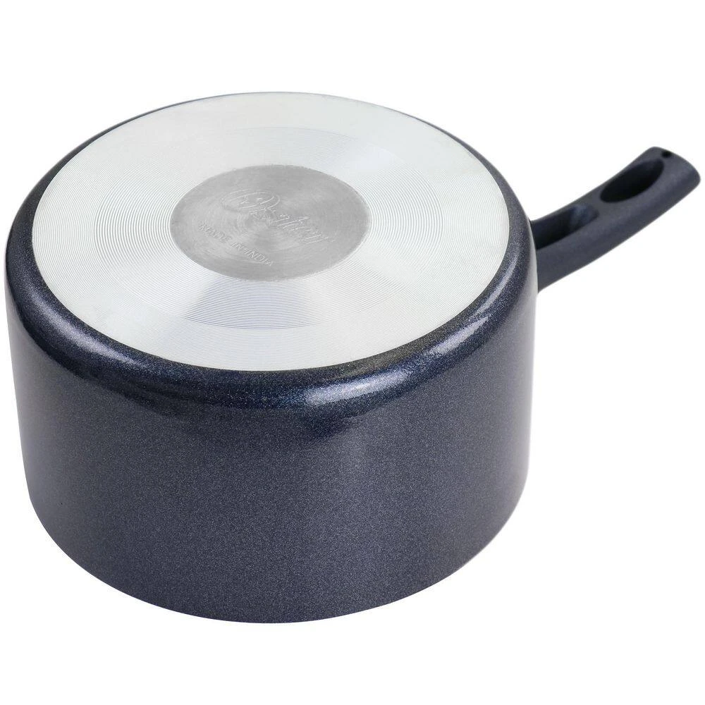 Anetta 1.5 qt. Aluminum Nonstick Saucepan in Navy Blue by Oster - Image 5