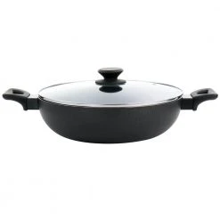 Ashford 5 qt. Black Nonstick Aluminum Everyday Pan by Oster