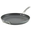 Elementum 14 in. Hard-Anodized Aluminum Nonstick Skillet in Oyster Gray by Circulon