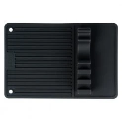 18.1 in. Silicone BQ and Grill Utensil Holder Mat by Ozeri