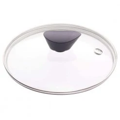 12 in. Earth Frying Pan Lid in Tempered Glass by Ozeri