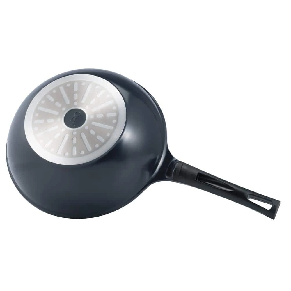 12 in. Green) Aluminum Earth Wok with Smooth Ceramic Non-Stick Coating (100% PTFE and PFOA Free) by Ozeri - Image 4