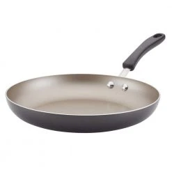 Cook Start 11 .25 in. Aluminum Diamond Max Non-Stick Skillet Pewter by Farberware