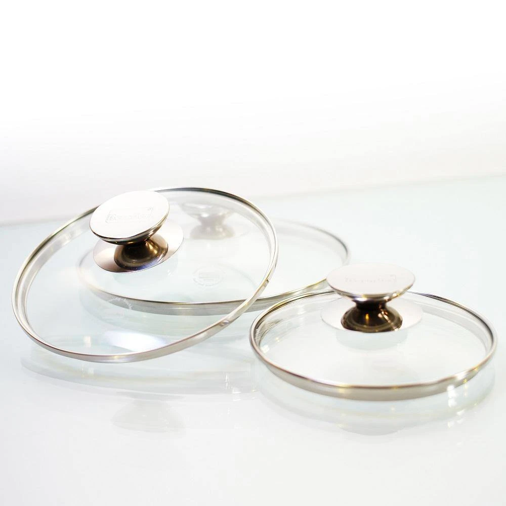 Berndes SignoCast Glass Clear Lid with Stainless Knob by Unbranded - Image 3